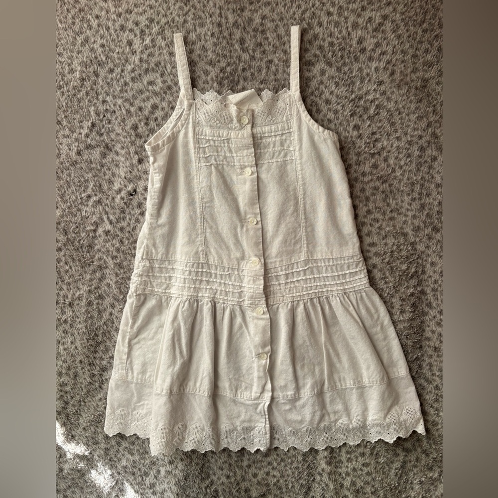 Catimini White Eyelet Dress